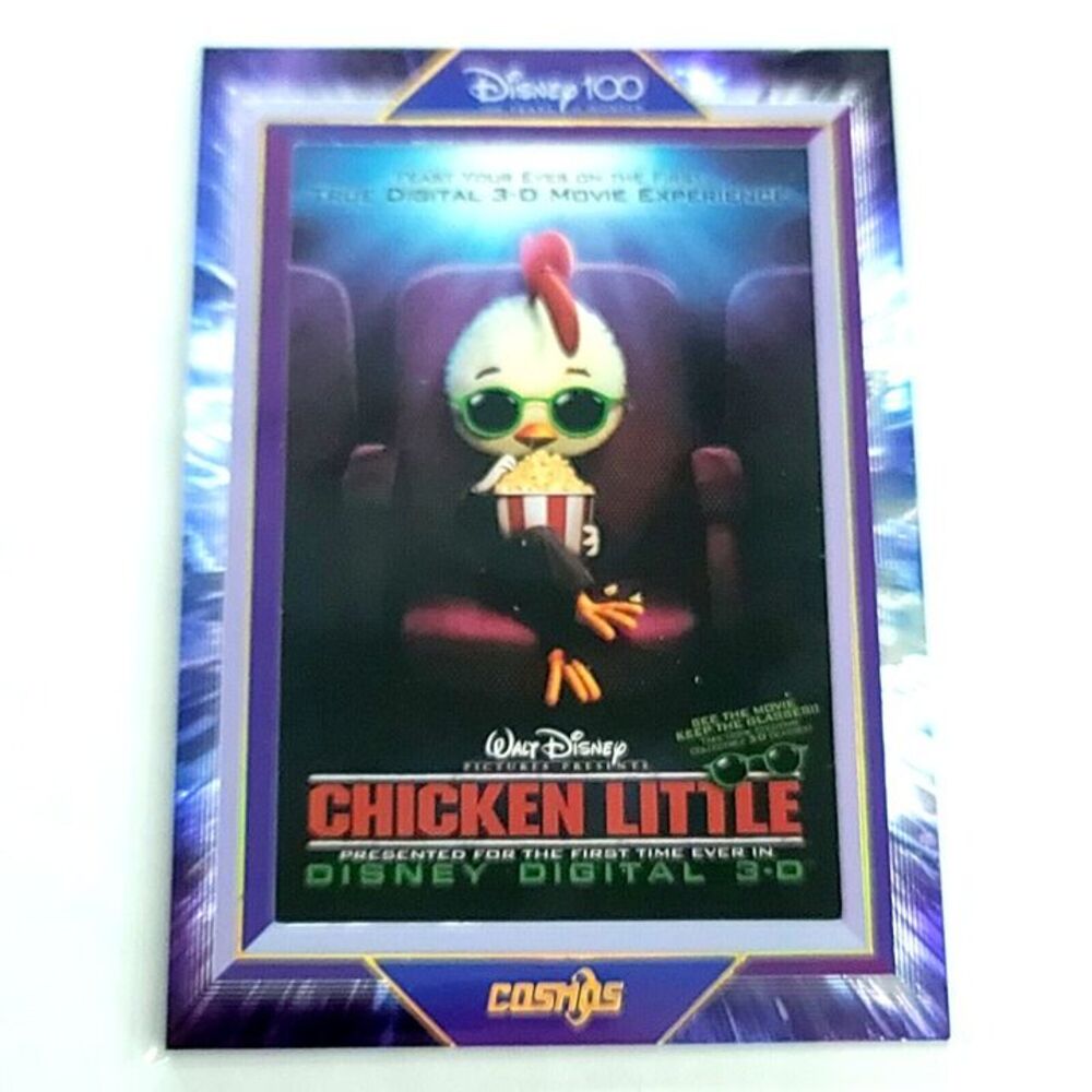 Chicken Little 2023 Kakawow Cosmos Disney  100 All Star Movie Poster 206/288